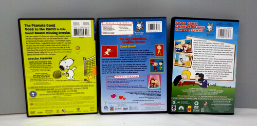 Set of 3 Peanuts DVD's - Featuring Charlie Brown (Details in Description) - 第 2/8 張圖片