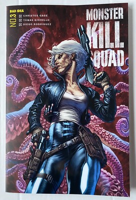 MONSTER KILL SQUAD #3 (BAD IDEA) BAGGED & BOARDED
