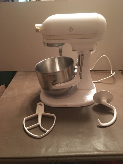 Kitchenaid Mixer Model Ksm90 White For Sale Online Ebay