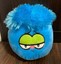 Calplush Club Penguin Animal Pals Emotions Emoji Plush Blue Puffle Stuffed | eBay