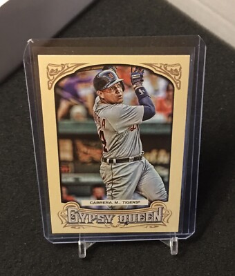 Miguel Cabrera 2014 Topps Gypsy Queen card 1 Detroit Tigers | eBay