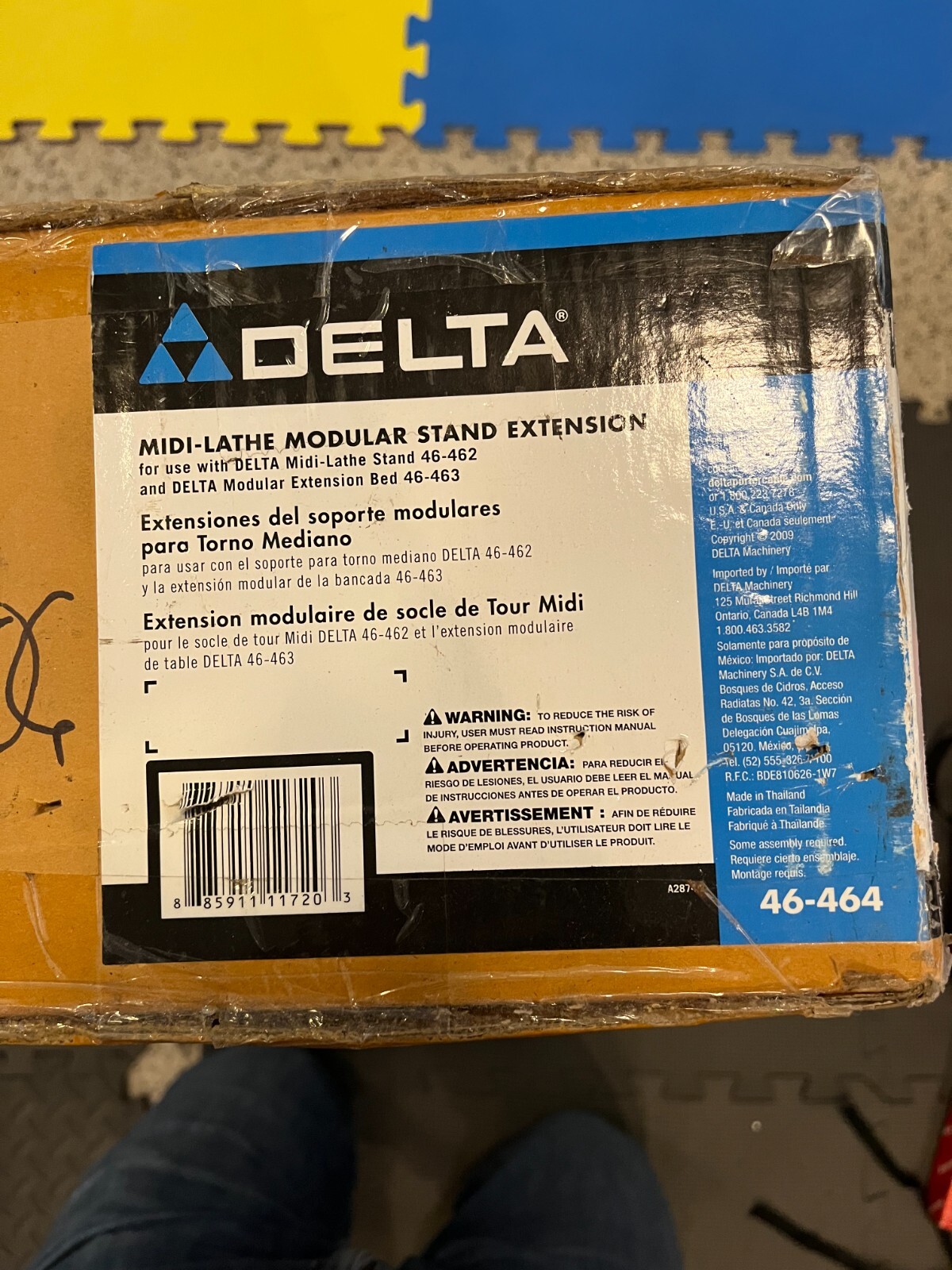 Delta Lathe Stand Extension | eBay