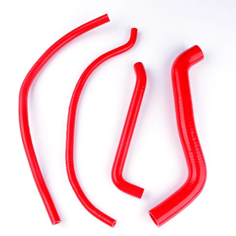 COOLANT SILICONE RADIATOR NEW HOSE  FOR 2008-2009 SUZUKI GSXR600 GSXR750 & RED - Imagem 2 de 4