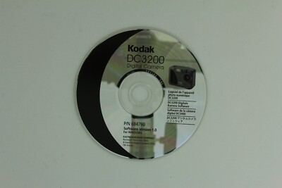 Sofware CD  Kodak DC3200 Digital Camera P/N 6B4790 Version 1.0 (13051313)