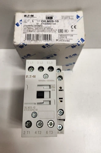 NEW OLD STOCK! EATON 110/120V CONTACTOR DILM25-10 XTCE025C10A