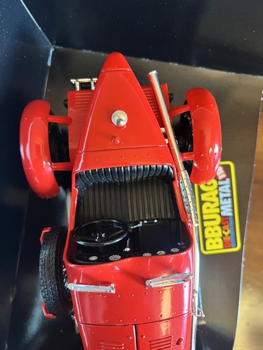 BURAGO ALFA ROMEO 8C 2300 MONZA 1931 REF 3014 1/18 - Foto 9 di 13