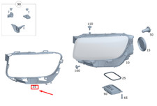 MB GLB X247 Front Right Headlamp Sealing Frame A2478260200