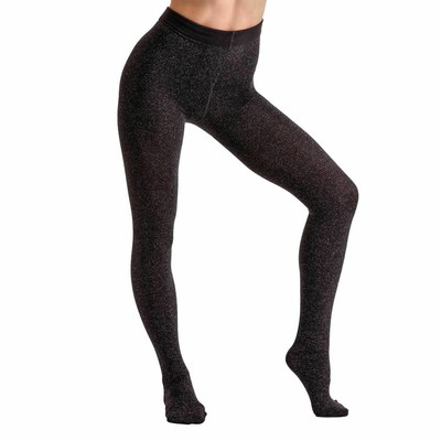 thick sparkly tights