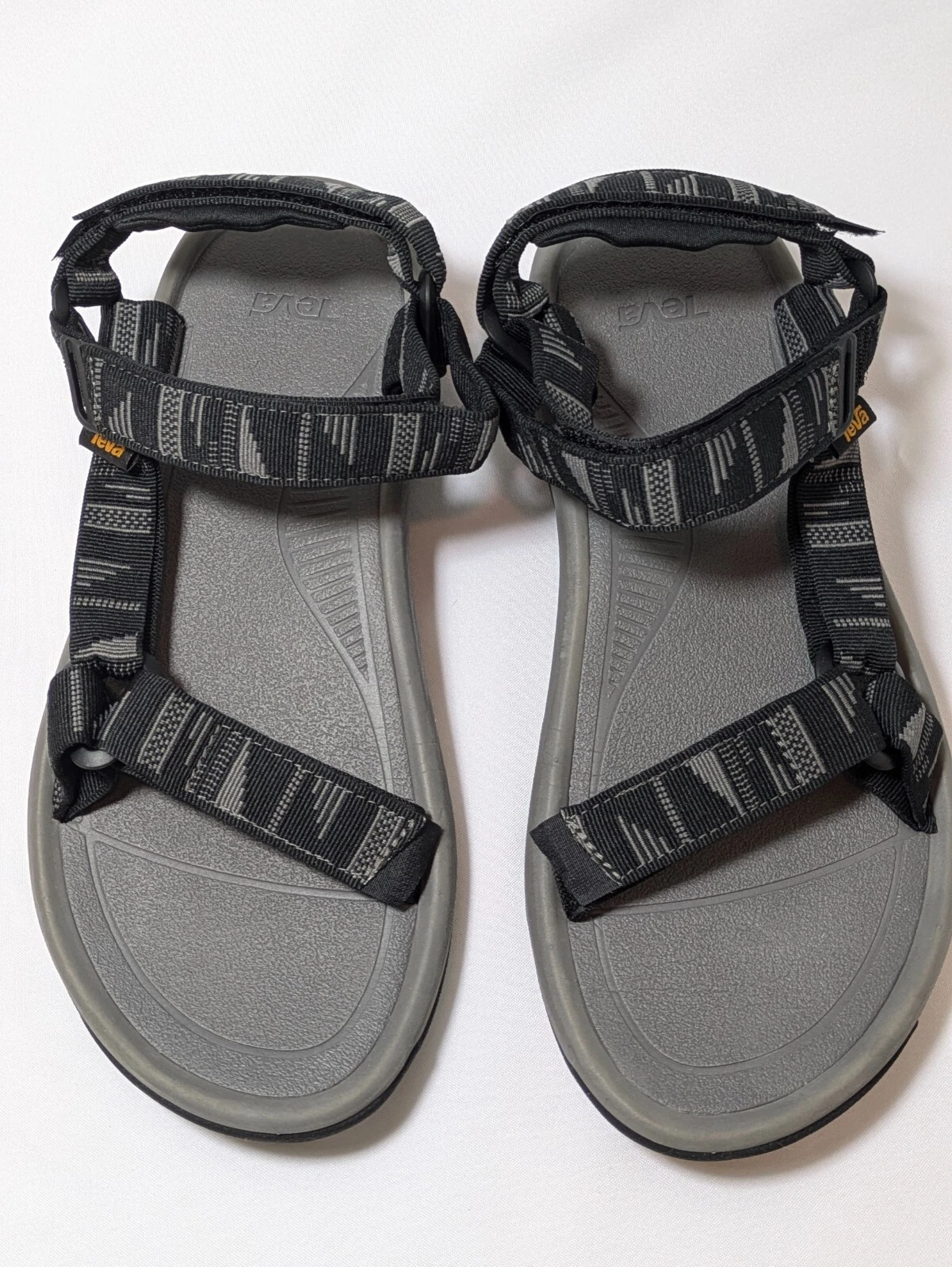 Teva Men's Hurricane XLT2 Strappy Hiking Sandals, Gray & Black Used Pick Size