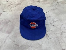 Berretto uomo vintage Nissan colore blu