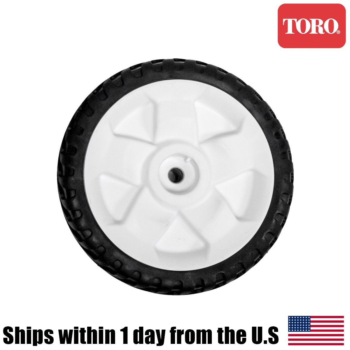 Genuine Toro OEM Rear Wheel Assembly - Part # 119-3822 For Toro Recycler RWD Mowers