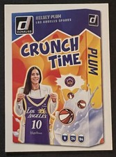 2025 Donruss WNBA Kelsey Plum Crunch Time #8 Los Angeles Sparks