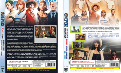 ONE PIECE LIVE ACTION SEASON 1-2 VOL.1-16 END DVD ENGLISH DUBBED