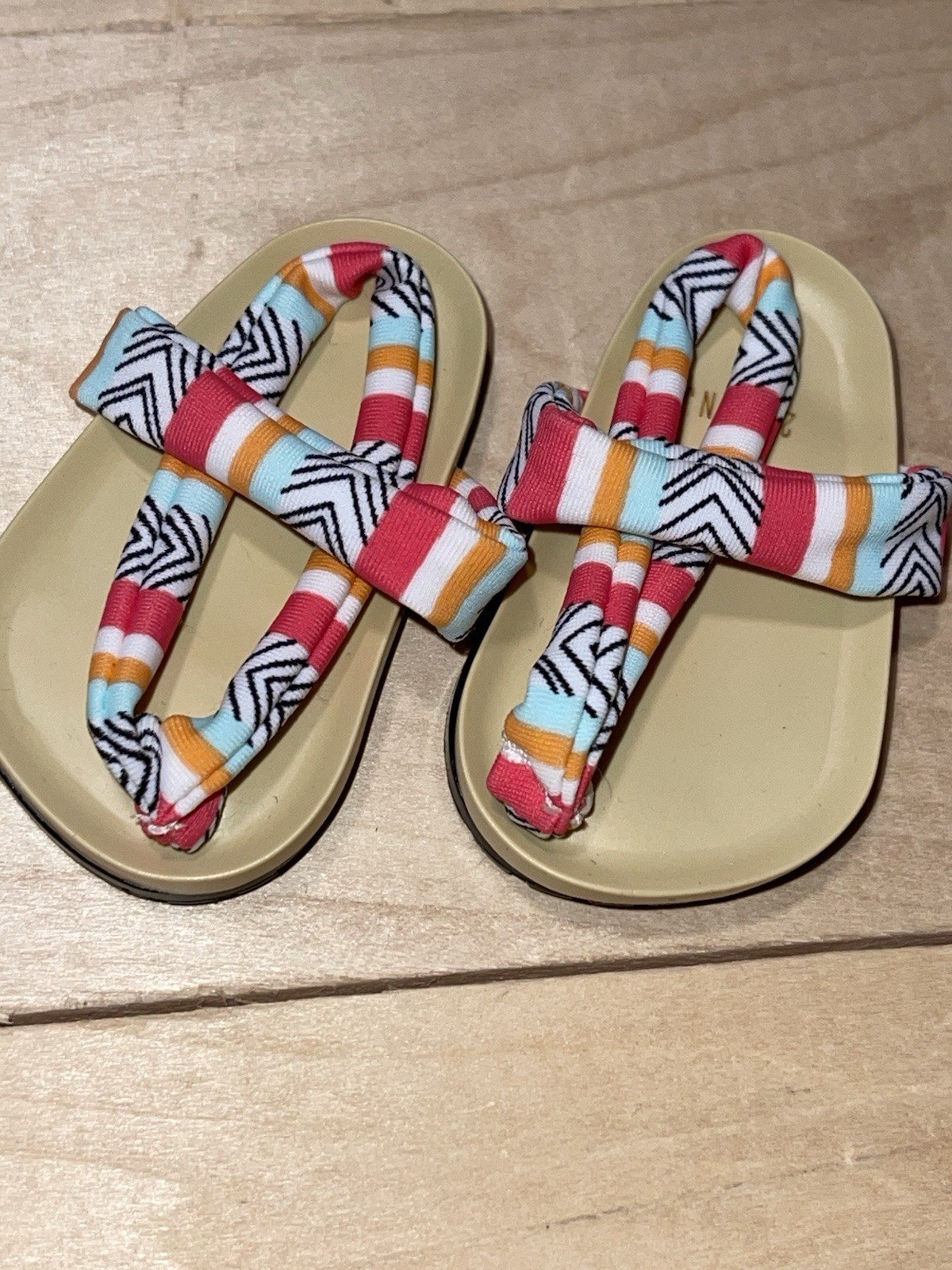 American Girl Doll Joss's Surf Sandals Slides 2020 GOTY Sold Out Replacement