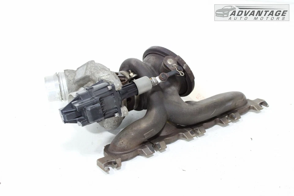 BMW 330E F30 2016-2018 2,0 L turbocompresor de gas turbo con colector de escape OEM Foto 4 de 4