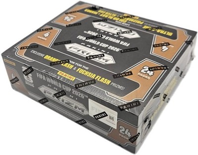 2026 Panini Prizm FIFA World Cup Soccer Factory Sealed 24 Pack Retail Box