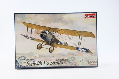 Roden 1:48 Sopwith 11/2 Strutter single-seat bomber WWI New Sealed