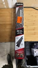 RELN 24 in. Matte Black Linear Shower Drain with Tile Insert Drain Cover NEW