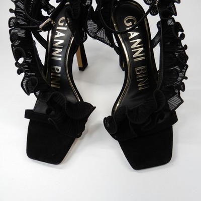 gianni bini franz suede chiffon ruffle dress sandals Gianni Bini | Shoes | Nwt Gianni Bini Franz Suede Chiffon Ruffle Dress Sandals 65