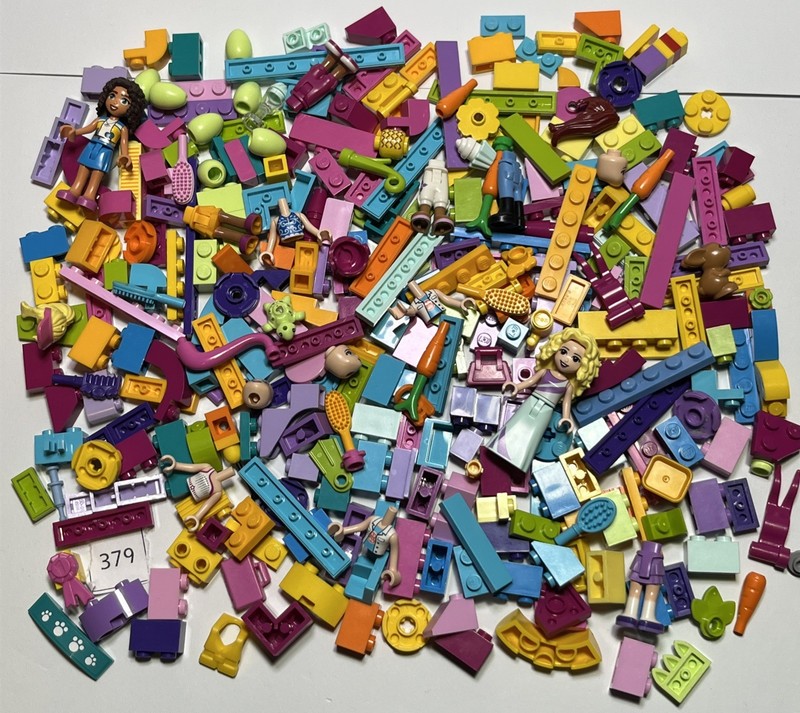 300 Lego Small Pieces Bricks Friends Accessories Girls Food Minifig Parts 379