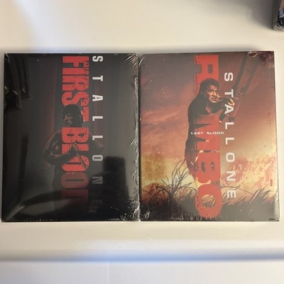 Rambo: First Blood and Last Blood (SteelBook)(4K Ultra HD& Blu-ray) + Slipcover