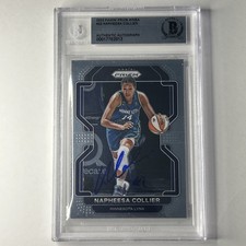 Napheesa Collier Signed 2022 Panini Prizm WNBA #22 BAS Auto Authentic Lynx RARE