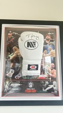 Tyson Fury Signed Boxing Glove Framed