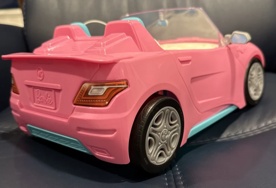 Barbie 2016 Mattel Pink Glam coche convertible - excelente estado - sin accidentes Foto 3 de 4