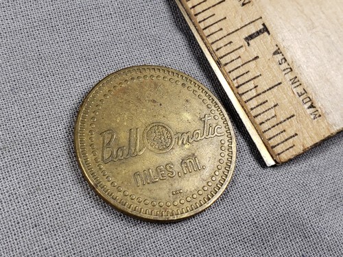 Vintage Ball O Matic Token Golf Golfer Ballomatic Coin | eBay