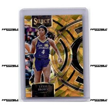 2024 Panini Select WNBA - Gold Ice Prizm #200 Lexie Brown 3/10 Premier