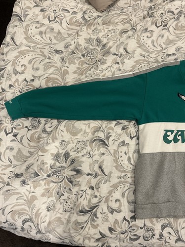 philadelphia eagles mitchell and ness sweatshirt Excellent Condition XL - Picture 2 of 10