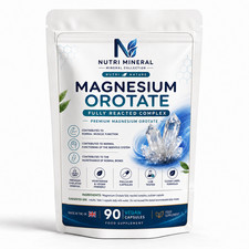 Magnesium Orotate 90 Vegan Pullulan Capsules Nutri Nature