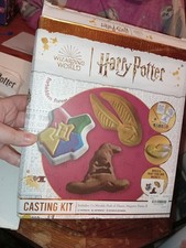 Harry Potter Wizard Plaster Casting Kit Mould And Paint Your Own Fridge Magnets