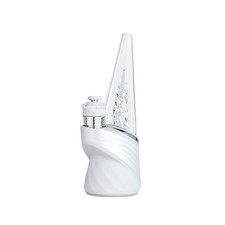 Peak Pro 3DXL - Glass Beaker Bong - Water Pipe Bubbler (Pearl-White) - LIMITED!