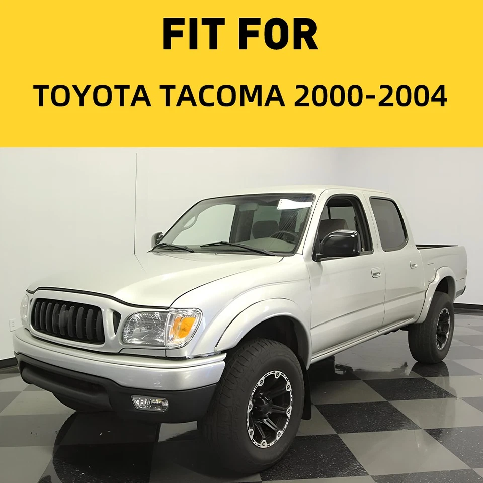 Para Toyota Tacoma 2000 2001-2004 4 piezas puerta delantera y trasera cinturón ventana resistente al clima Foto 2 de 4