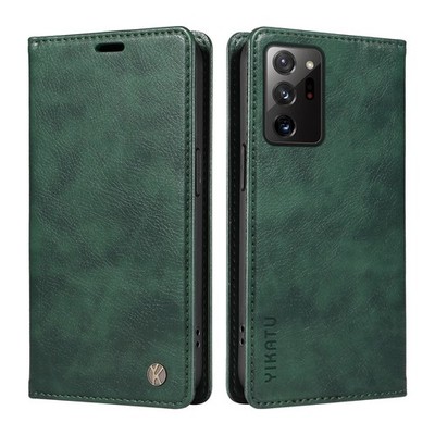For Samsung Note20 Ultra S20 S10 S9 Simple Lychee Texture Anti Drop Phone Case