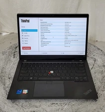 LENOVO ThinkPad T14s Gen 2 20WM-0081US Laptop 11TH GEN I5-1135G7 16GB SEE NOTES