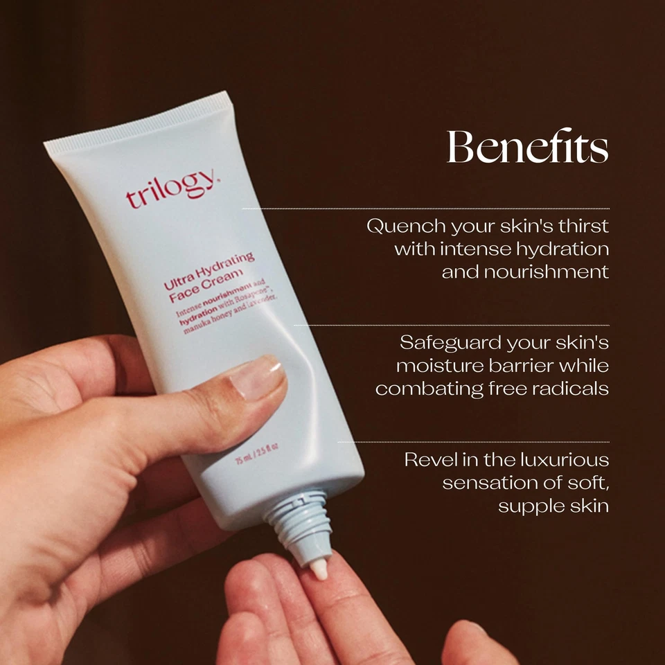 Ultra Hydrating Face Cream, Intense Moisture for Dry Skin, 2.5 fl oz - Image 3 of 4