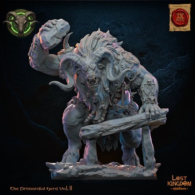 Gentilak - 28mm Heroic The Primordial Herd - Resin Tabletop Miniature