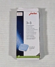 Jura Descaling Tablets 9 Tabs Expresso Coffee Machine Cleaner NEW (READ)