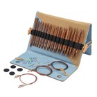 KnitPro Knitting Pins Interchangeable Normal Ginger Grande Set