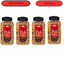 4 Pack Utz Pub Mix Barrels Savory Crunchy Sna...