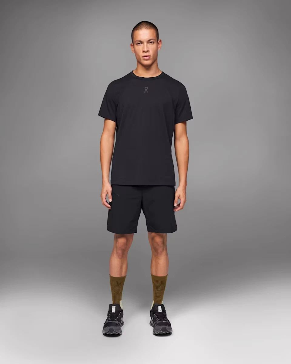 ON Cloud Men's Trek Shorts, Black, Size S, Running Lightweight Cargo Pockets NWT
