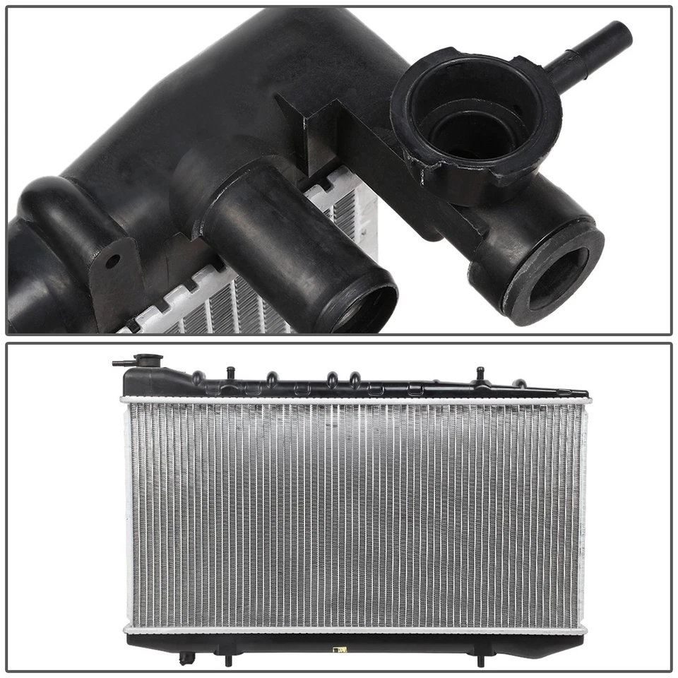 PARA 91-00 NISSAN SENTRA/200SX/NX NÚCLEO ALUMINIO REPUESTO RADIADOR DPI-1152 Foto 3 de 4