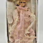 Christmas Angel Genuine Fine Bisque 16" Porcelain Doll Collector's Choice — photo 3