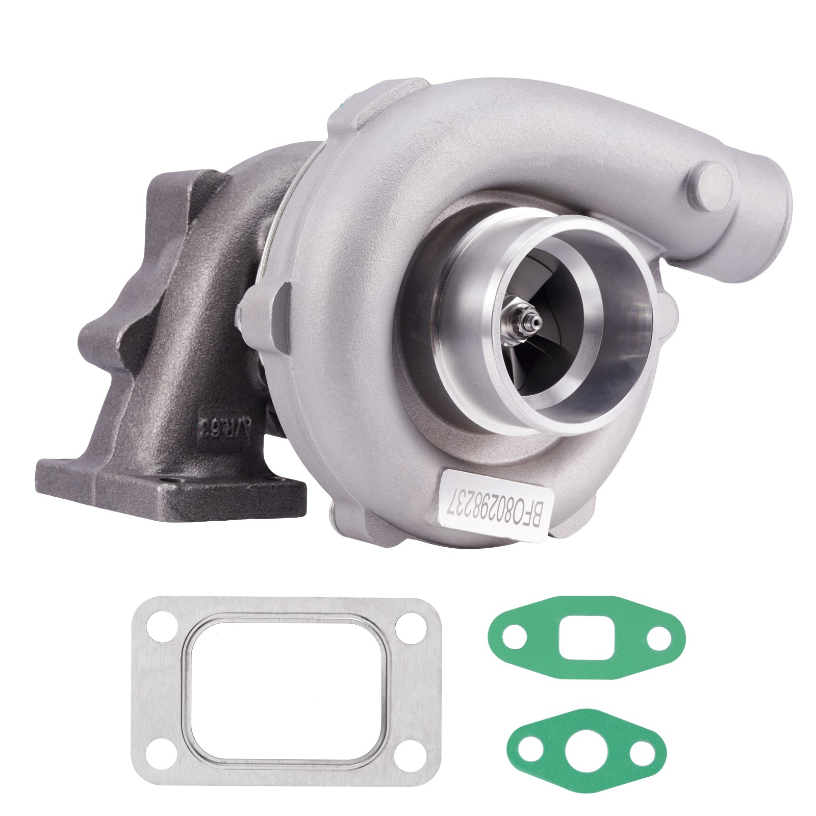 TURBOCHARGER T04E TURBO .63 .5 A/R TURBO T3 T4 EXHAUST INLET FLANGE 400HP NEW