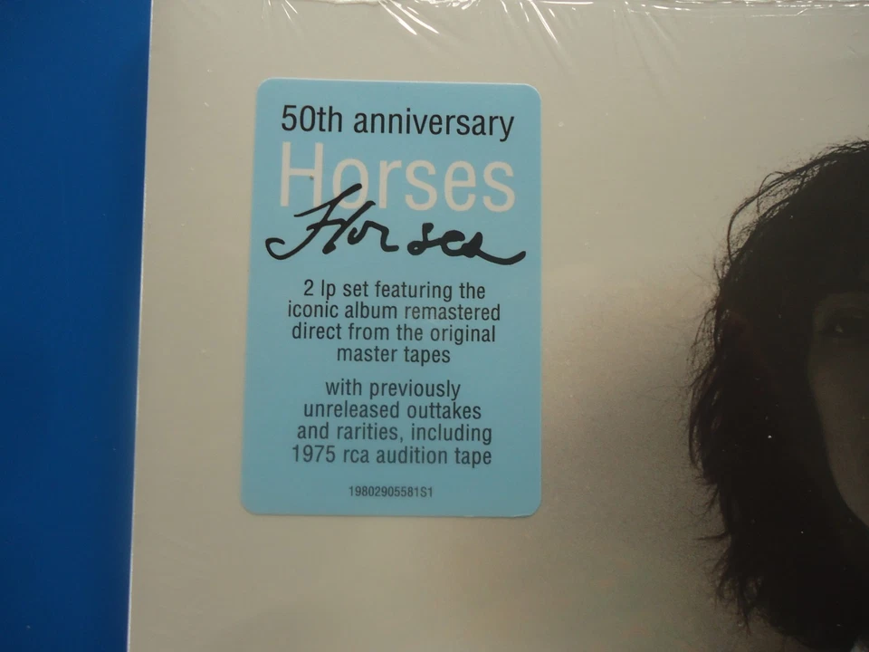 Patti Smith Horses 50th Anniversary 2LPs (2025) NEW Shrink Wrap Tear - Image 2 of 4
