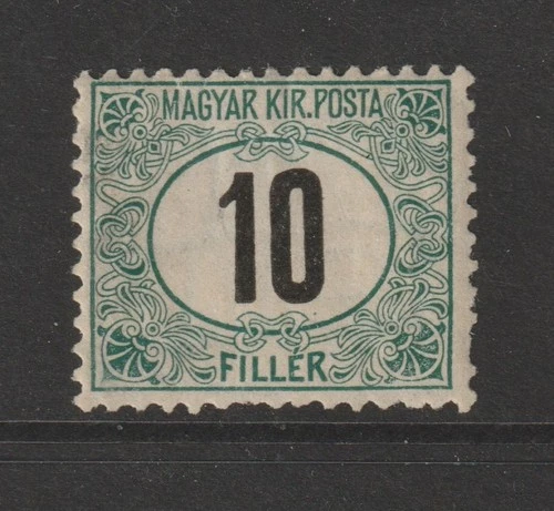 UNGARN Portomarke MiNr. 5A ungebraucht kaum erkennbare Falzstelle Mi. 90.- €