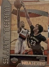 Panini 2013 NBA Hoops Anthony Davis SWAT TEAM Insert Rookie Card #12. rookie card picture