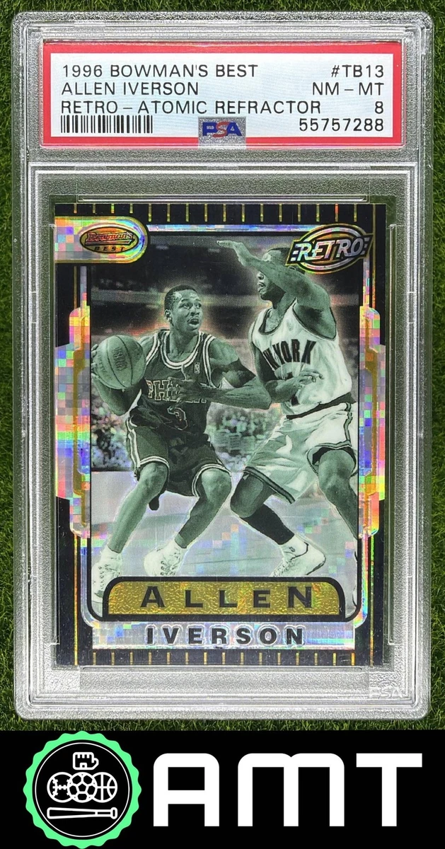 Bowman Allen Iverson Basketball Sports Trading Cards & Accessories